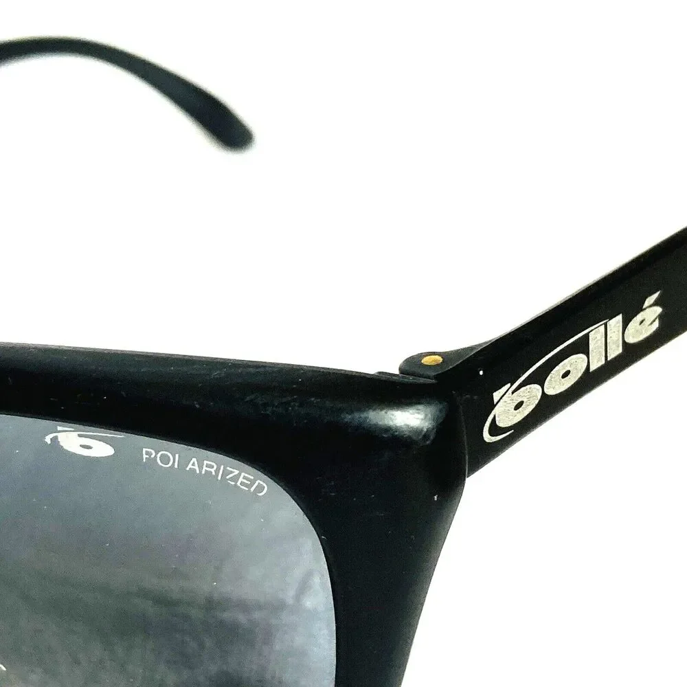 Bolle France Vintage Y2K Sunglasses Black Unisex *Frames Only* Preppy Glam Fest